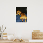 042, maakt dit mijn kont groot... poster (Keuken)