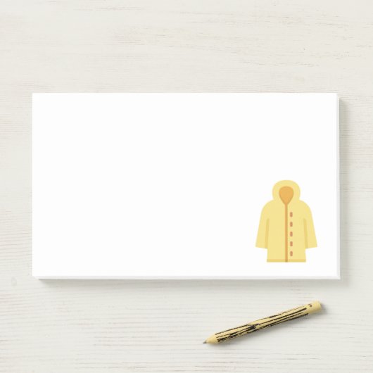 042-regenjas post-it® notes (Op bureau)