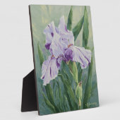 0440 Paarse iris Fotoplaat (Zijkant)