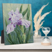 0440 Paarse iris Fotoplaat (Zijkant)