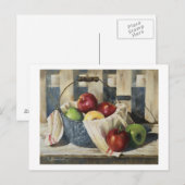 0449 Appelen in het Briefkaart van de Pail Enamelw (Voorkant / Achterkant)