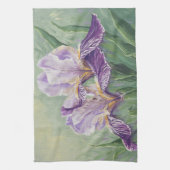 0455 Paarse Irises Theedoek (Verticaal)