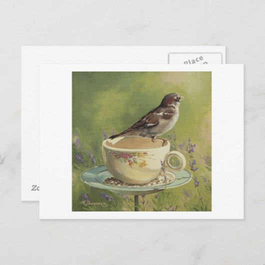 0470 Sparrow Briefkaart (Voorkant / Achterkant)