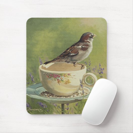0470 Sparrow Mousepad Muismat (Met muis)