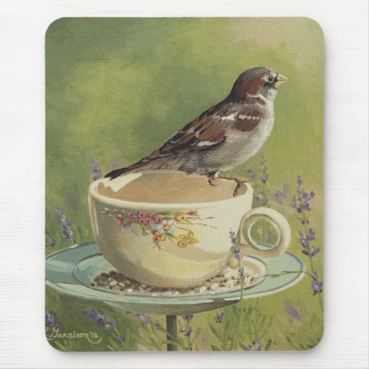 0470 Sparrow Mousepad Muismat (Voorkant)