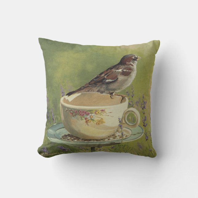 0470 Sparrow Pillow Kussen (Voorkant)