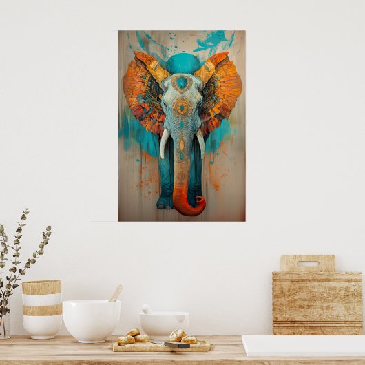 049 Dieren Poster (Keuken)