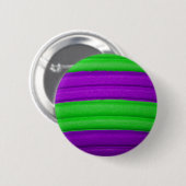 04 Groene en Paarse regenboogButton Ronde Button 5,7 Cm (Voorkant /achterkant)