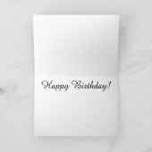 04 - Happy Birthday Basi, het kattenWenskaart Kaart (Binnen)