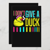 04.Rubber duck for a Duck Lovers Save The Date (Voorkant / Achterkant)