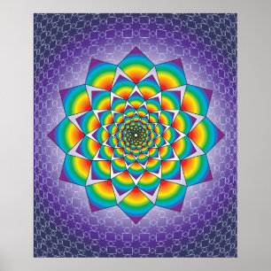 04 ZWEEFSELS MANDALA POSTER