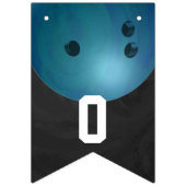 04of12 Bowling Ball Theme Party Custom Vlaggetjes (Tweede vlag)