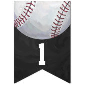 04van de 12 baseball-bundeling van hooggeplaatste  vlaggetjes (Derde vlag)