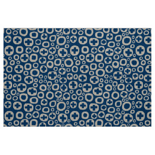 050215 - Donkerblauw 00396c (Indigo stijl) Stof