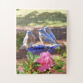 050 Blauwvogels voor altijd Puzzle 11x14 Kinderen Legpuzzel