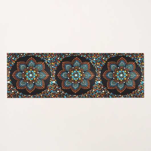 050 - Mandala yogamat (Achterkant (horizontaal))