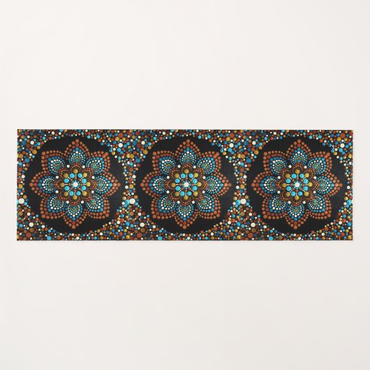 050 - Mandala yogamat (Voorkant (horizontaal))