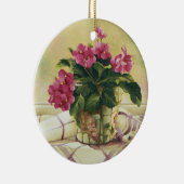 0511 Afrikaans geweld in de mozaïekplant Keramisch Ornament (Rechts)