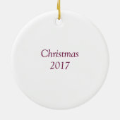 0511 Afrikaans geweld in de mozaïekplant Keramisch Ornament (Achterkant)