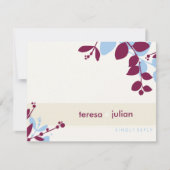 051-Tonya :: RSVP ANTWOORD FLAT KAART (Voorkant)