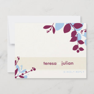 051-Tonya: RSVP FLAT-KAART HERSTELLEN