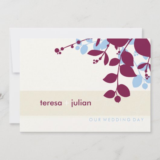 051-Tonya :: trouwkaarten 1 Kaart (Voorkant)