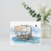 (052) Oude Griekse tijm Briefkaart (Staand voorkant)