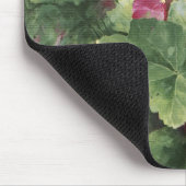 0536 Bourgogne Hollyhocks Mousepad Muismat (Hoek)
