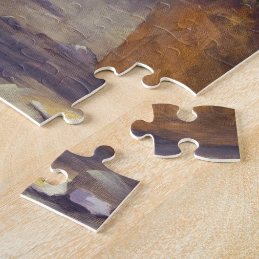 0548 Gele rozen in Pitcher Legpuzzel (Zijkant)