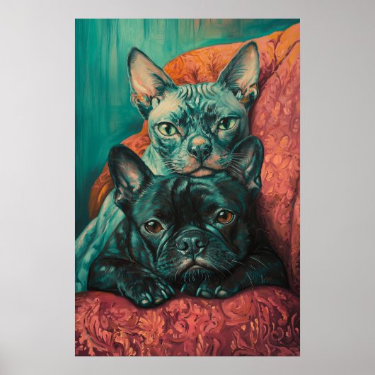 054 Dieren Poster (Voorkant)