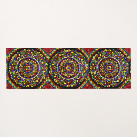 058 - Mandala yogamat (Achterkant (horizontaal))