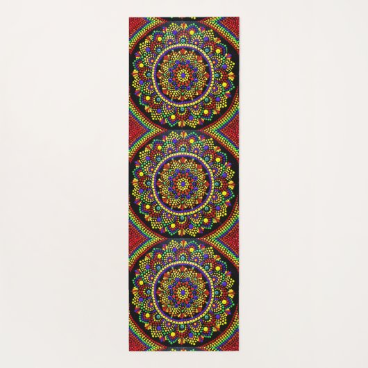 058 - Mandala yogamat (Achterkant)