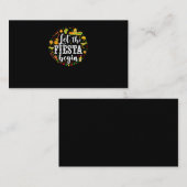 05.Cinco De Mayo Let The Fiesta Begin Margarita Co Visitekaartje (Voorkant / Achterkant)