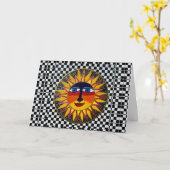 05 - Soleil wenskaart Kaart (Gele Bloem)