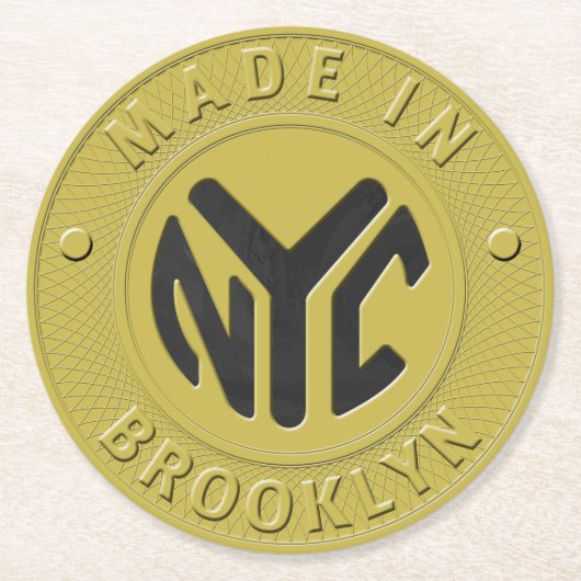 05of12 Onderzetters van Brooklyn Token Party (Voorkant)