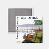 060507122415pz, LAGOS STATE, NIGERIA, LAGOS ST... Magneet (Voorkant / Achterkant)