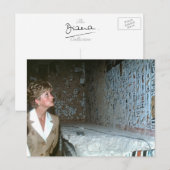 060 Prinses Diana Egypt 1992 Briefkaart (Voorkant / Achterkant)