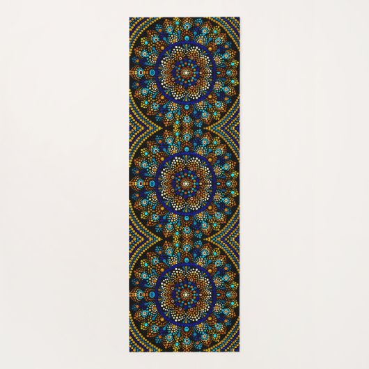 066 - Mandala Yoga Mat (Achterkant)