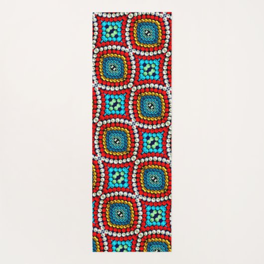 067 - DottingYoga Mat (Achterkant)