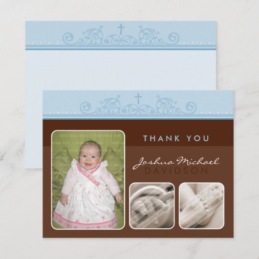 068 Lisa :: BEDANKBRIEFJES - V4 Kaart (Voorkant / Achterkant)