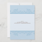 068 Lisa :: EERSTE COMMUNIE UITNODIGT - elegant 3P Kaart (Achterkant)