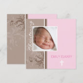 069 Bree:: Uitnodiging voor de doop (Voorkant / Achterkant)