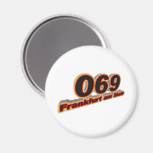 069 Frankfurt am Main Magneet (Voorkant / Achterkant)