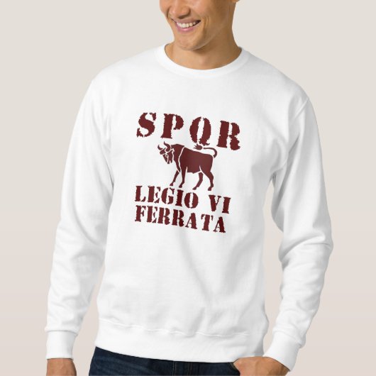 06 Julius Caesar 6th Ferrata Roman Legion Apparel Trui (Voorkant)