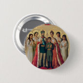 0704czarfamily02 ronde button 5,7 cm (Voorkant /achterkant)