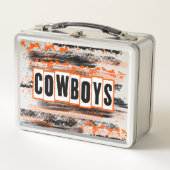 070-COWBOYS Lunch Box Kit Aangepast ontworpen (Voorkant)