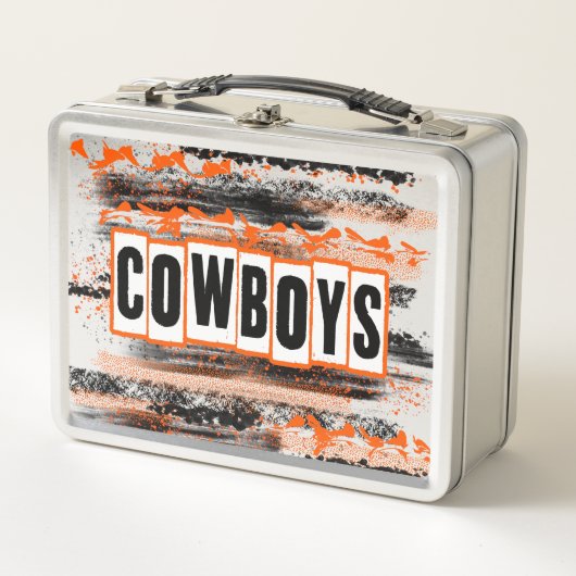 070-COWBOYS Lunch Box Kit Aangepast ontworpen (Voorkant)