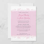 070 Jenny+Justin :: HUWELIJKSUITNODIGINGEN :: krul Kaart (Achterkant)