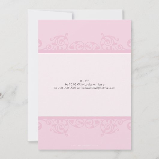 072 Sheryl :: Aangepaste uitnodigingen voor de doo (Achterkant)