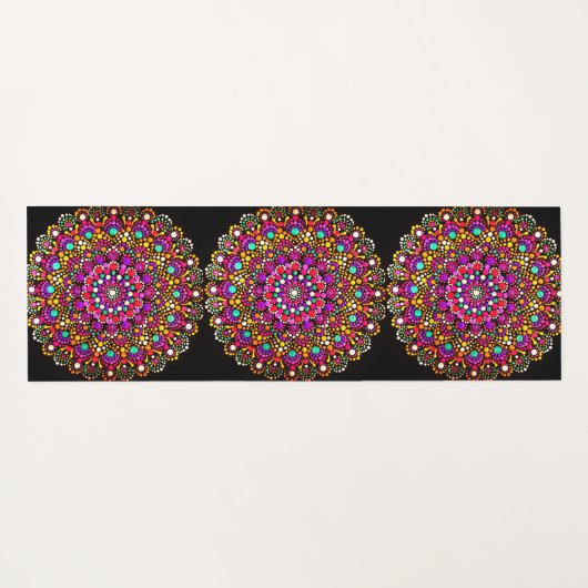 073 - Mandala yogamat breien (Achterkant (horizontaal))